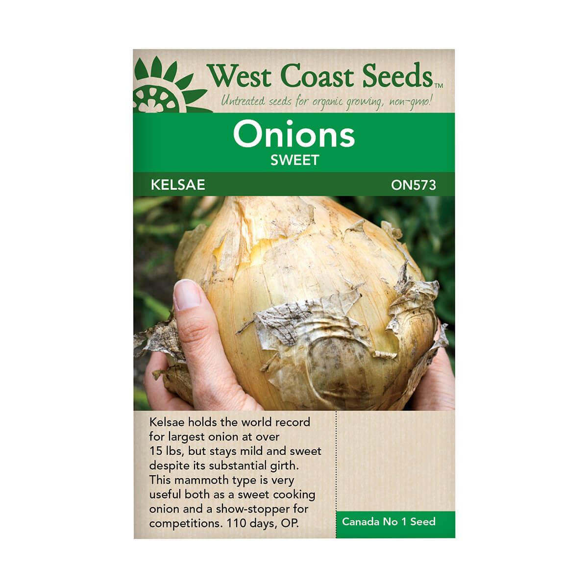 Kelsae Coated Onion - approx. 136 seeds
