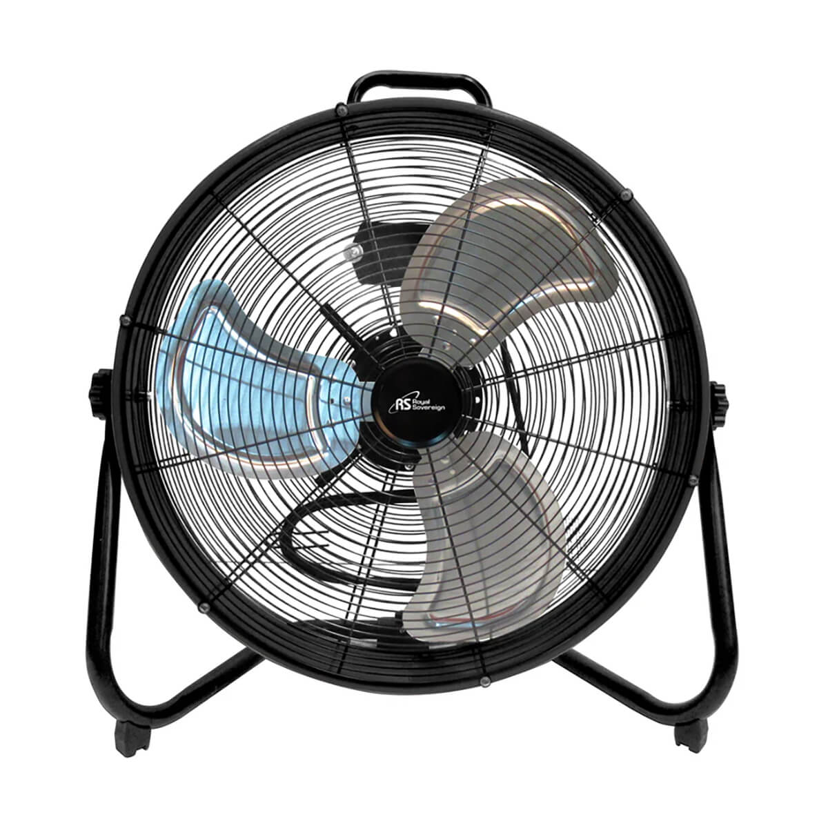 High Velocity Dual Function Industrial Floor & Wall Mount Drum Fan - 20-in