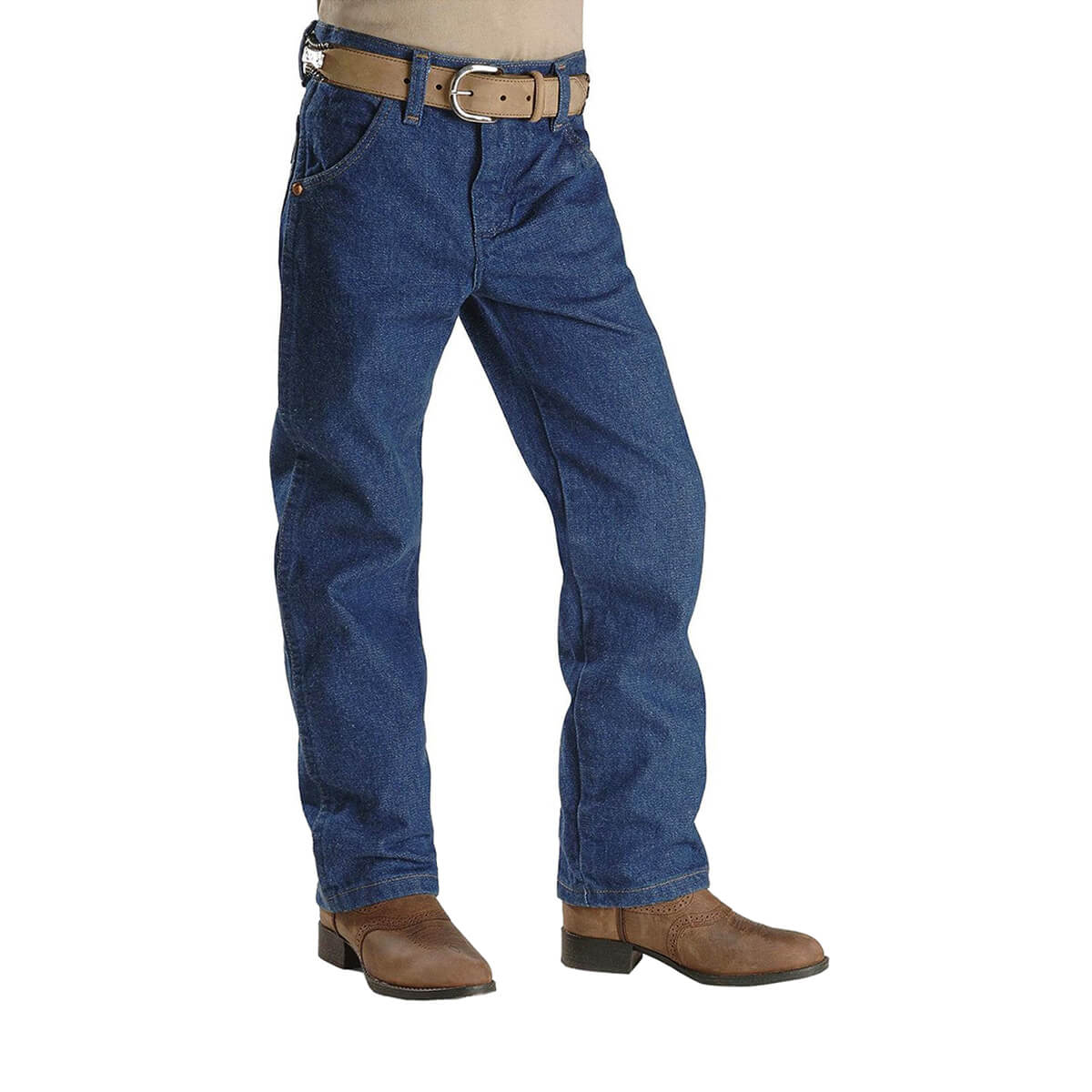 Wrangler Boys' Cowboy Cut Original Fit Jeans - Blue