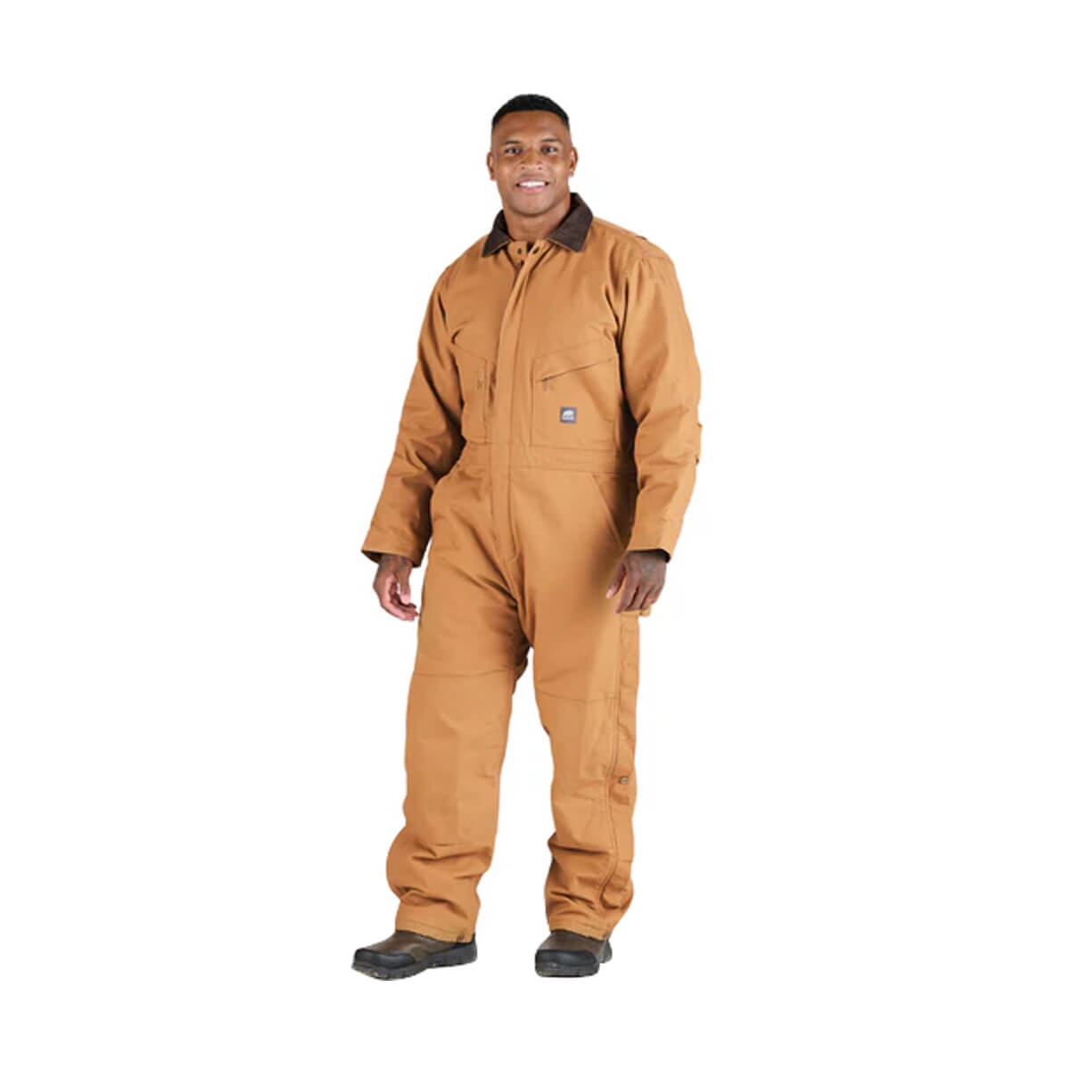 Berne Heritage Duck Insulated Coverall - Brown Duck