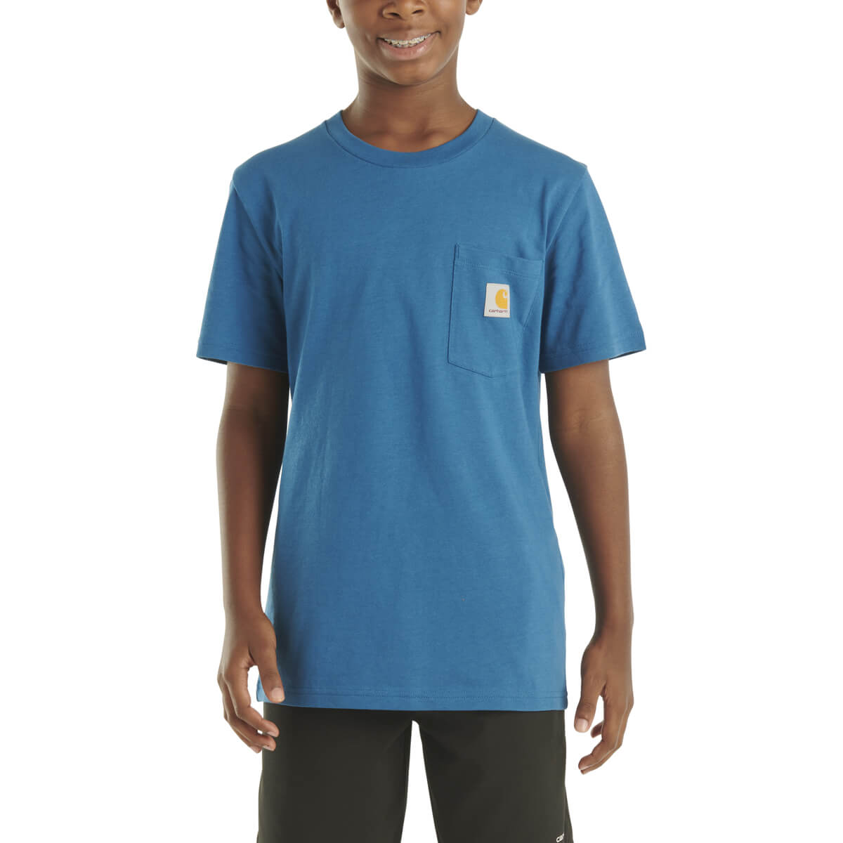 Carhartt Boy's Short Sleeve Outdoor T-Shirt - Deep Lagoon Carhartt Boy's Short Sleeve Outdoor T-Shirt - Deep Lagoon