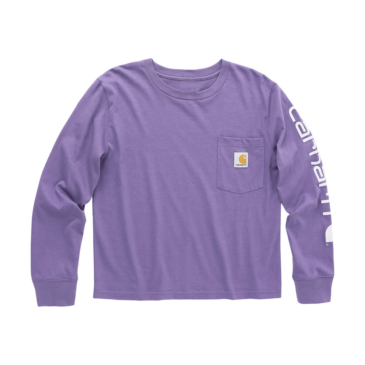 Carhartt Girl's Long Sleeve Pocket T-Shirt - Imperial Palace