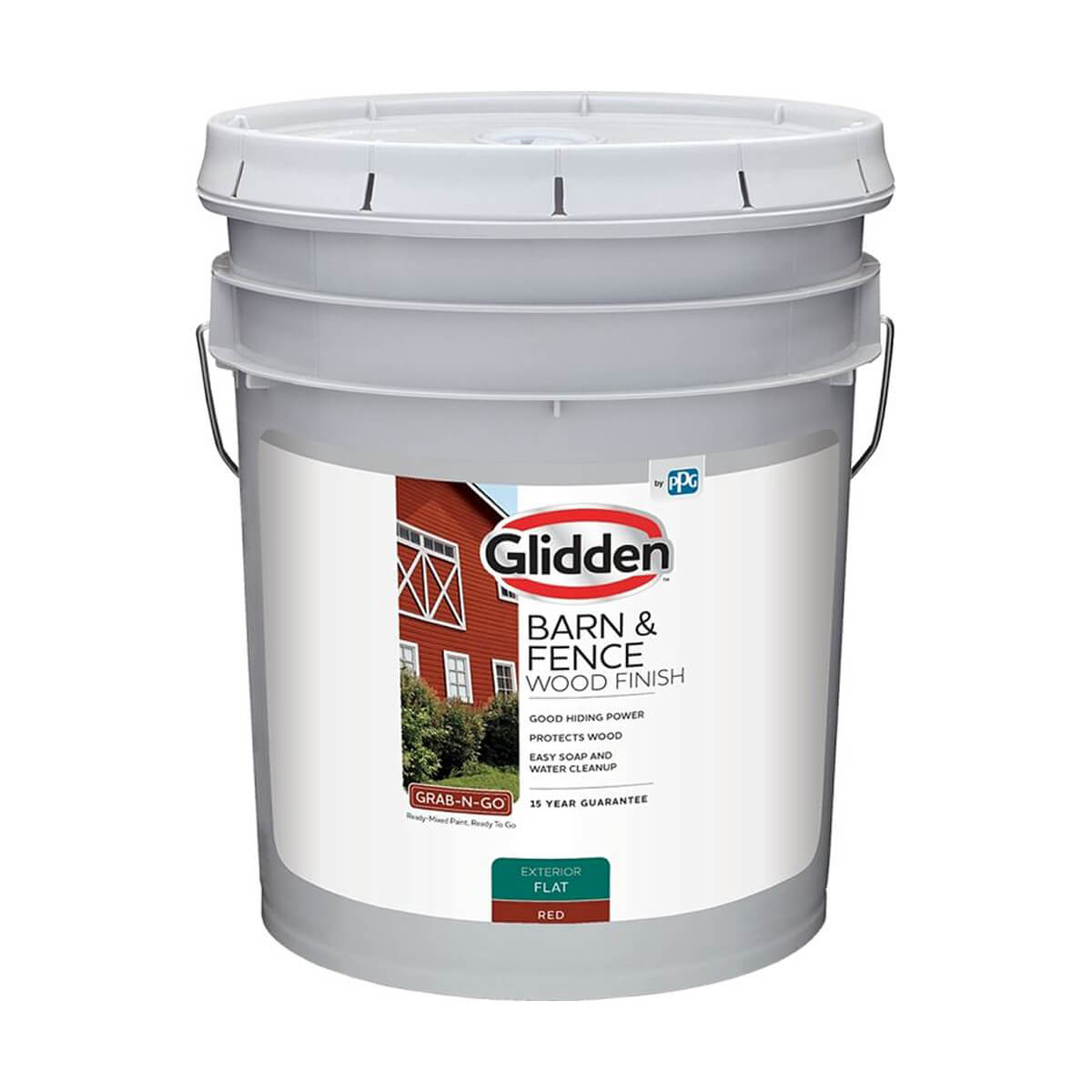 Latex Barn Paint - Red - 18.9 L