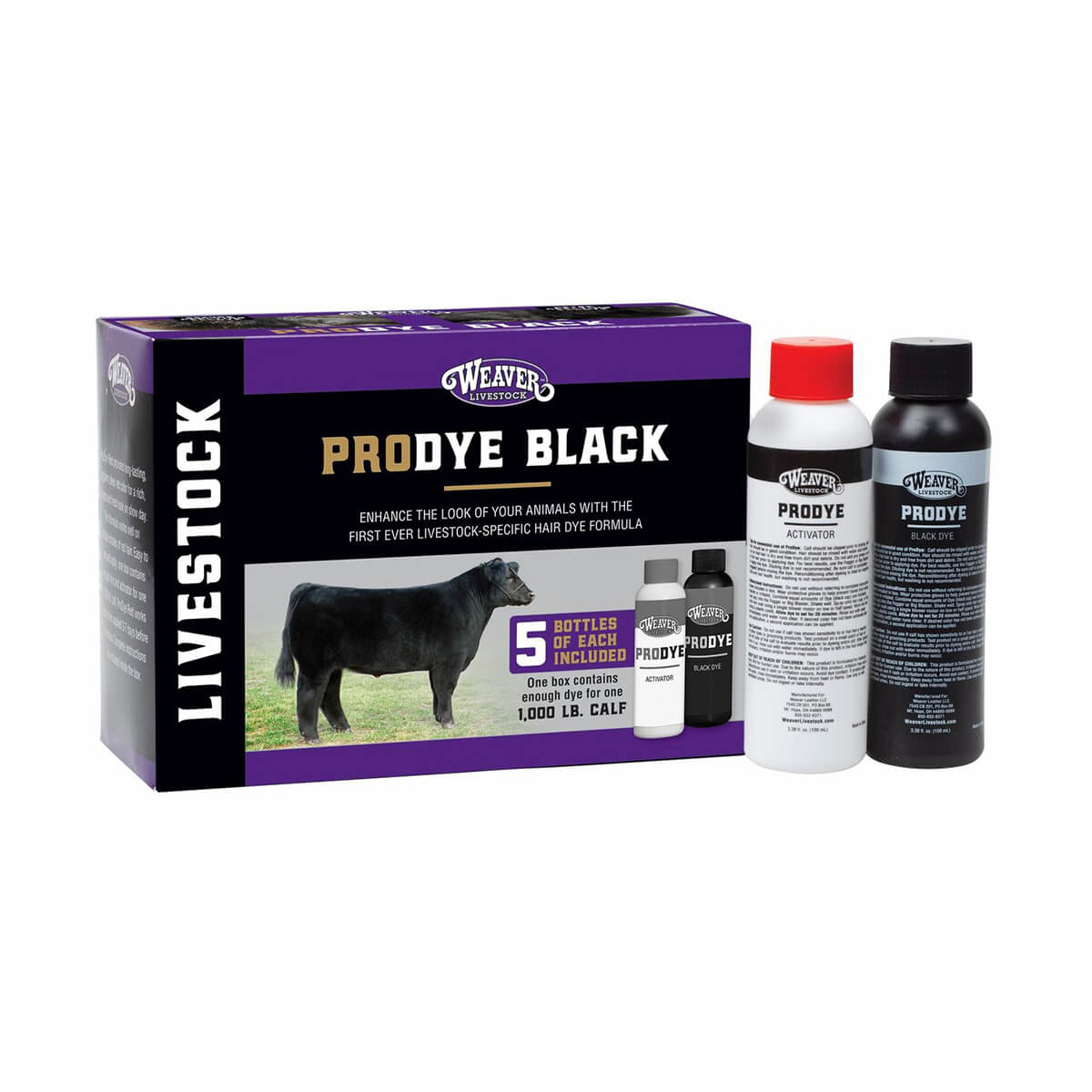 Weaver Leather ProDye Livestock Hair Dye - Black