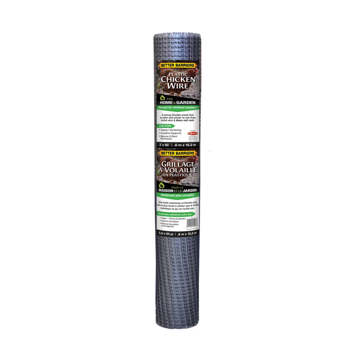 Plastic Chicken Wire - 2-ft x 50-ft