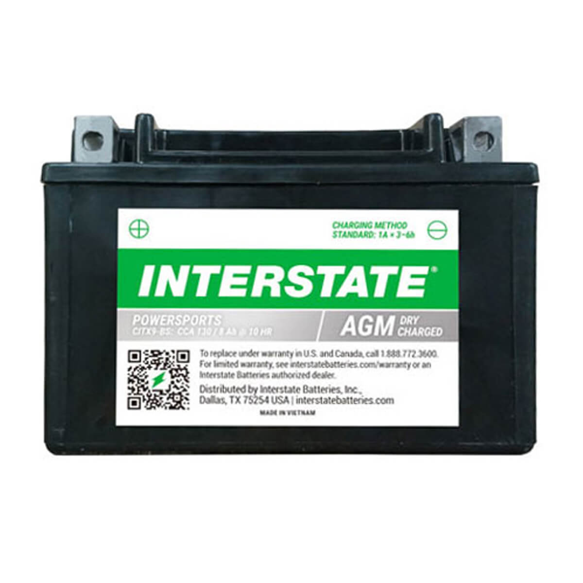 Interstate Group Size MC Battery - CITX9-BS