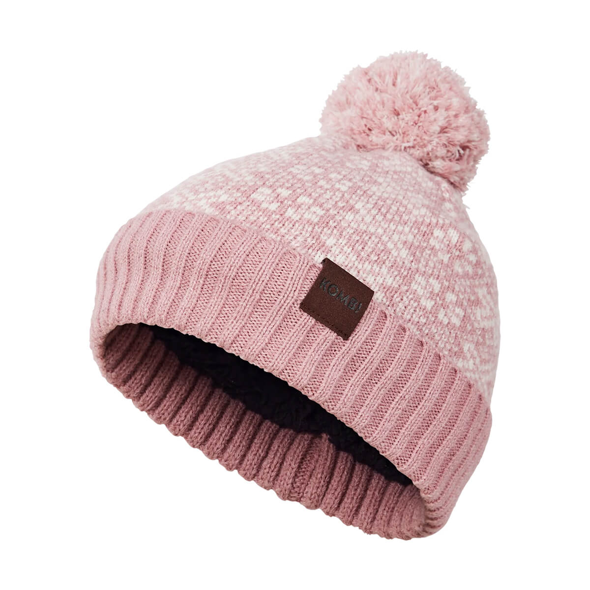 Scandi Jacquard Unisex Toque - Pink - OS