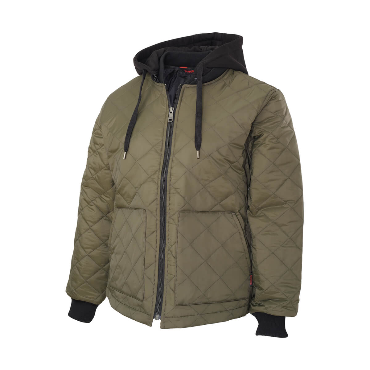 Tough Duck Women's Hooded Primaloft Freezer Jacket - Olive