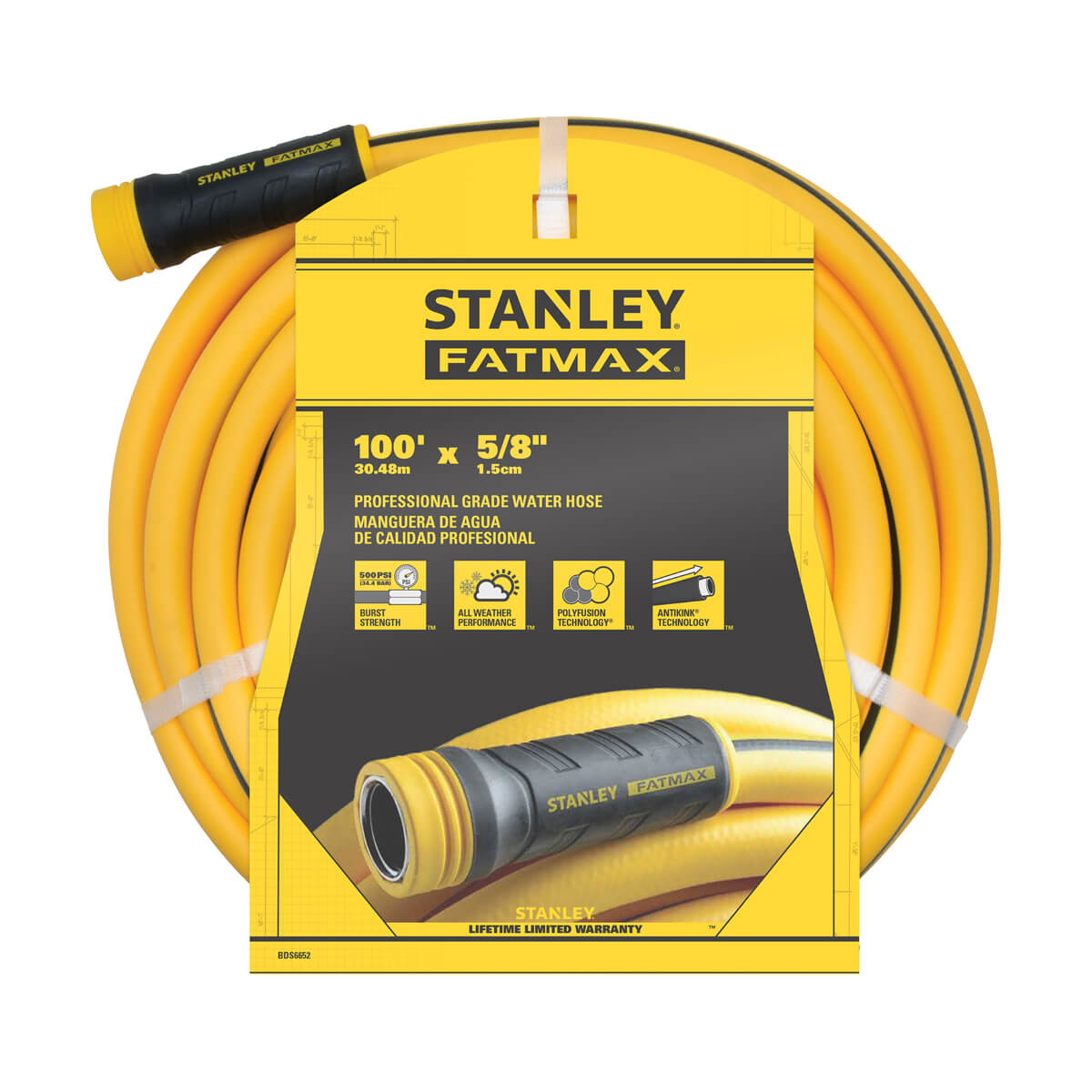 Stanley FATMAX Polyfusion Hose - 5/8-in x 100-ft