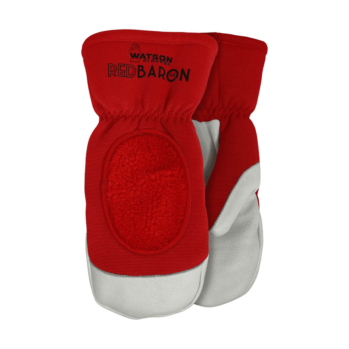 Baron Sherpa Mitt - Red