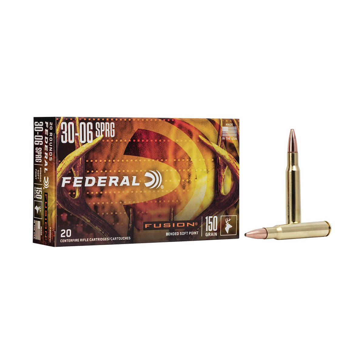 Fusion Rifle 30-06 SPRG 150 Grain - 20 Pack