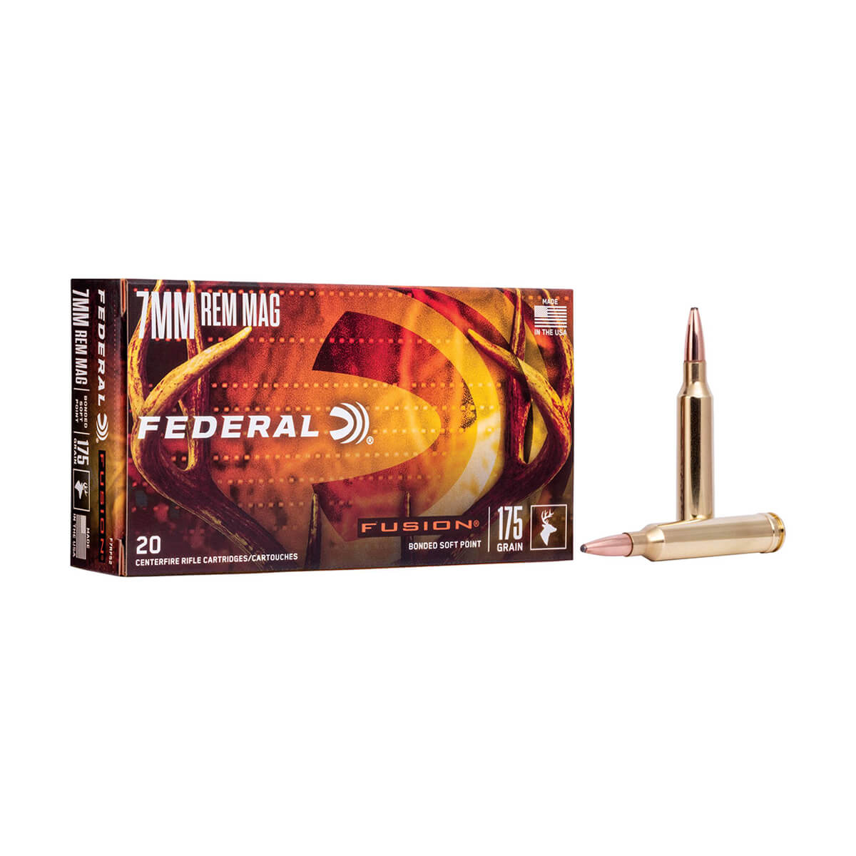 Fusion Rifle 7mm Rem Mag 175 Grain - 20 Pack