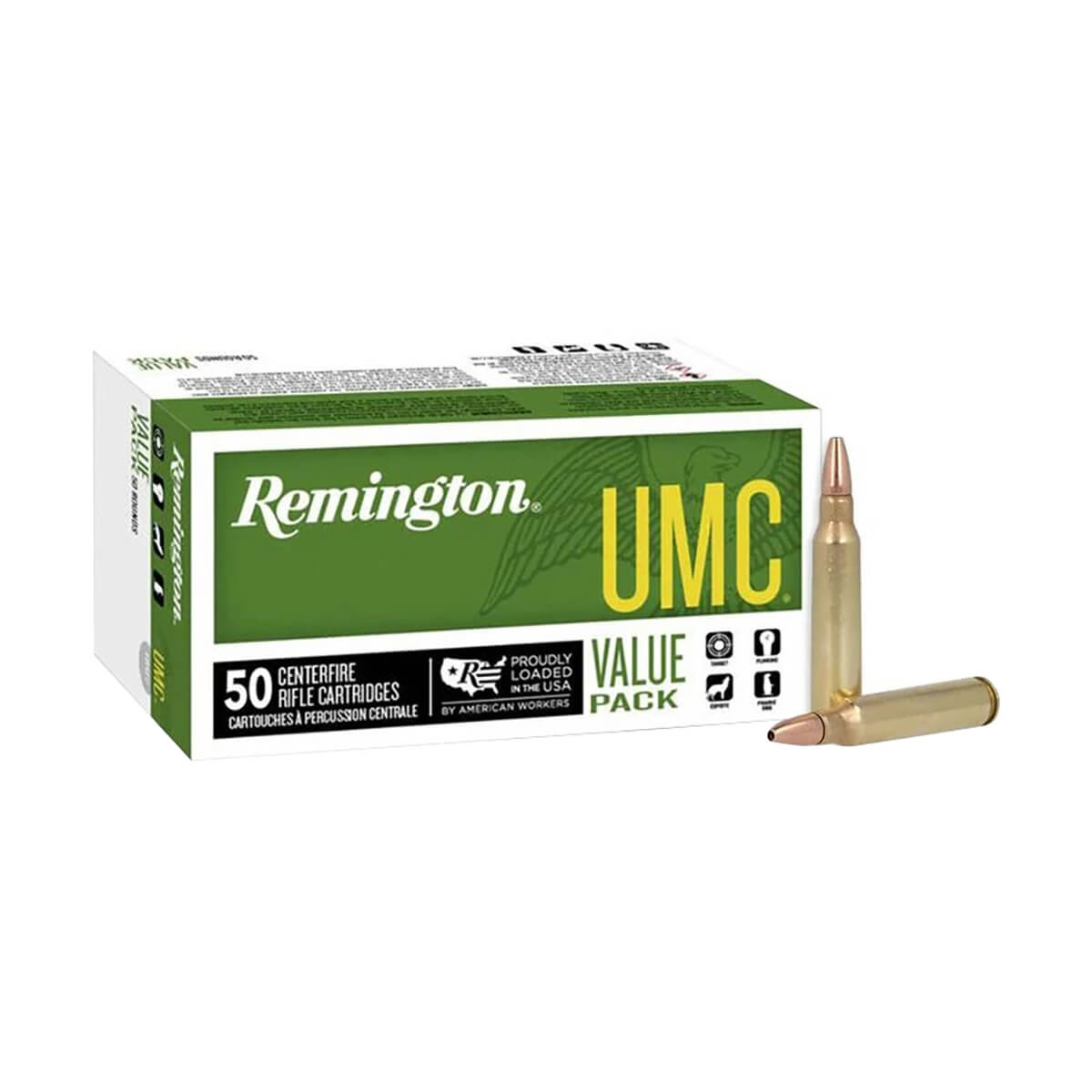 UMC Centerfire Rifle 223 Rem 50 Grain - 50 Pack