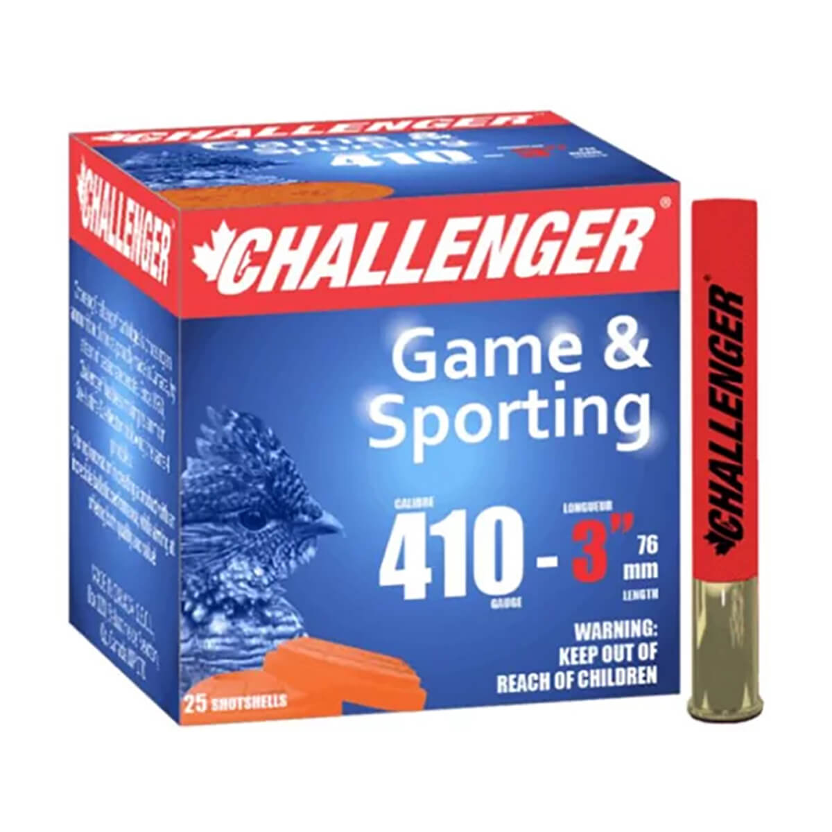 Game & Sporting 410 Gauge 5 Shot Size - 3-in - 25 Pack