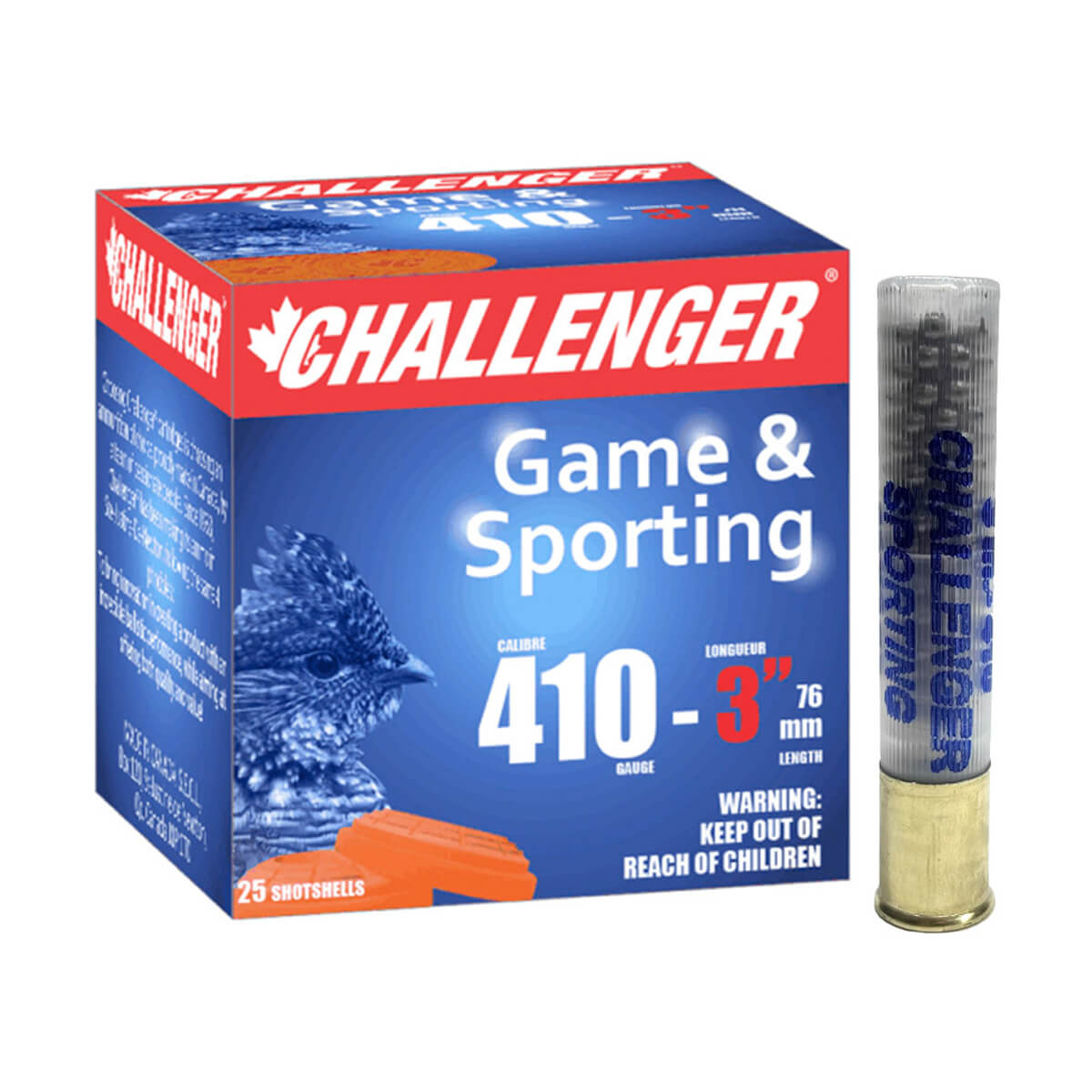 Game & Sporting 410 Gauge 6 Shot Size - 3-in - 25 Pack