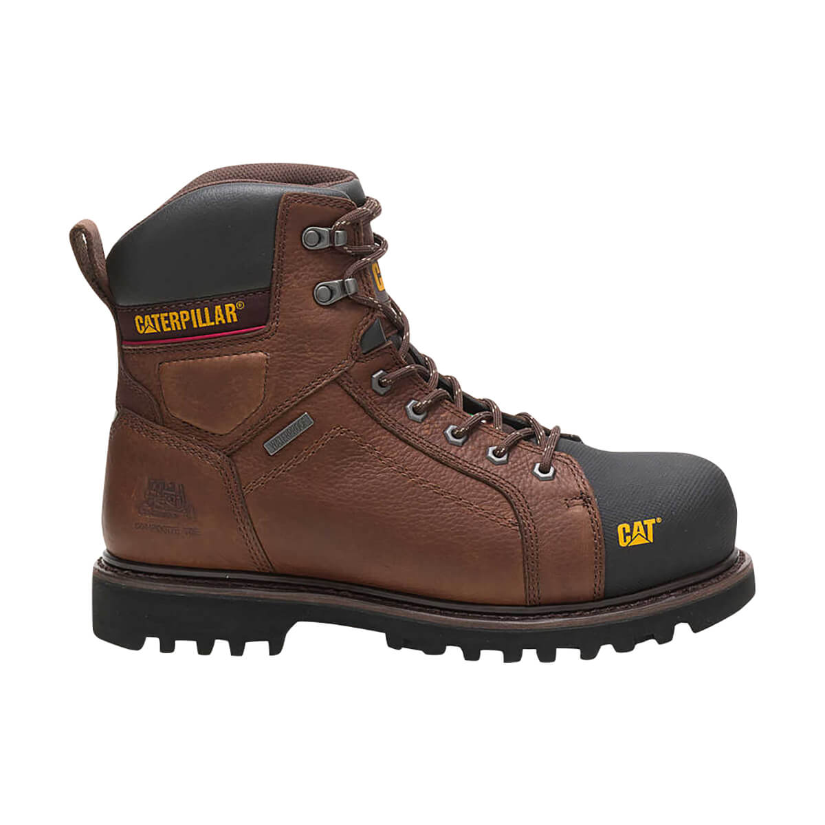 CAT® Men's Control 6" Waterproof TX Composite Toe CSA Work Boot - Brown