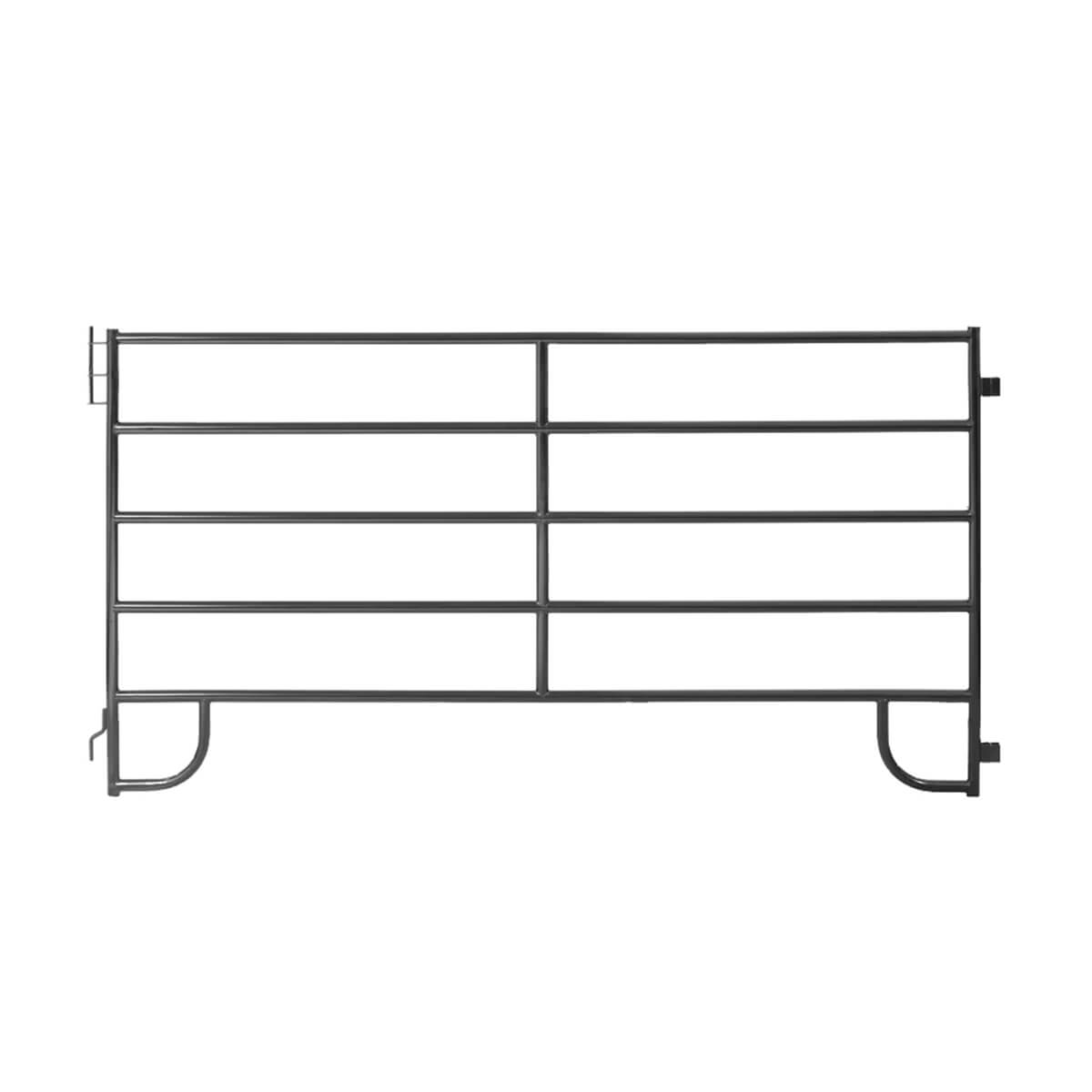 Edge Line 5 Rail Medium Duty Corral Panel - 5-ft x 12-ft