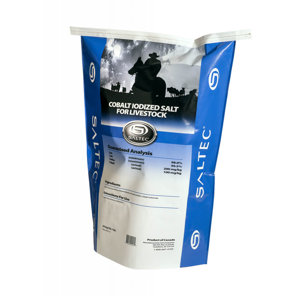 Cobalt Iodized Salt for Livestock - 25 kg Bag