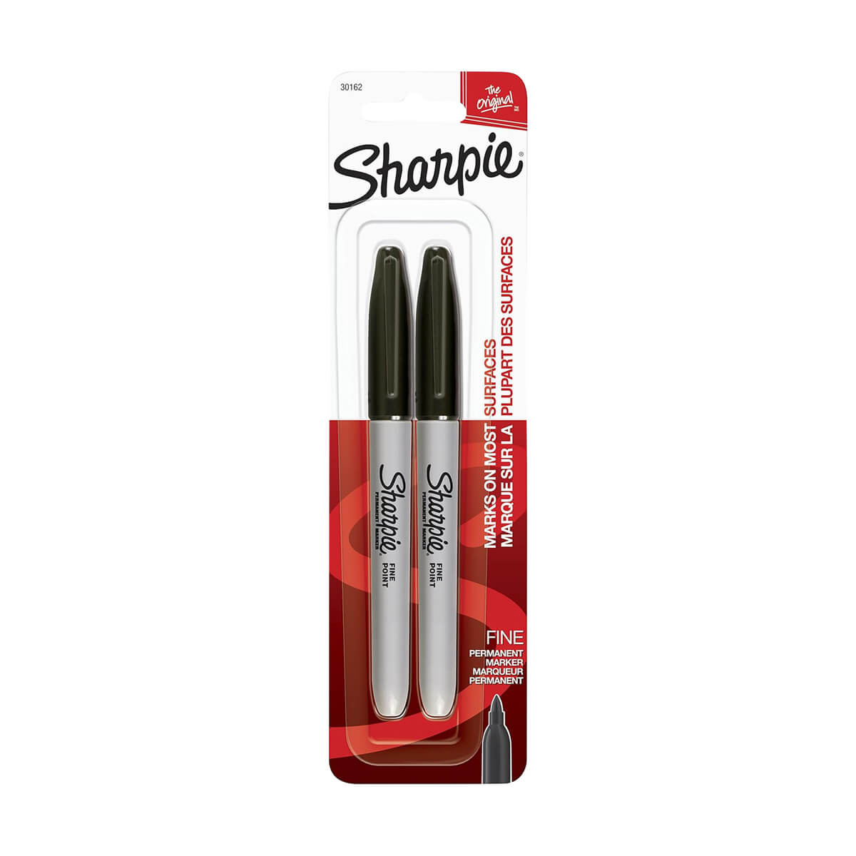 Sharpie Fine Point Permanent Marker - Black - 2 Pack