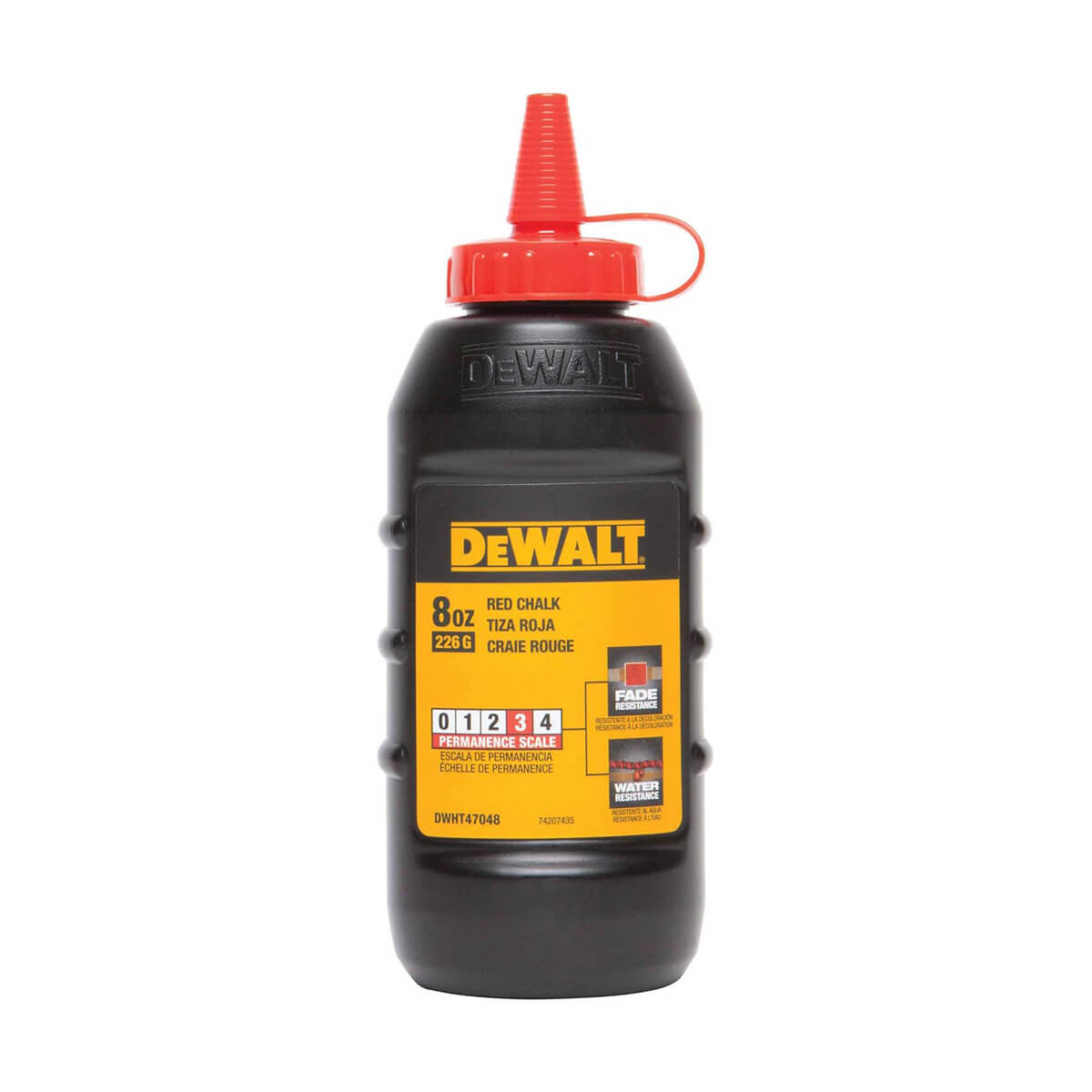 DEWALT Chalk - Red - 8-oz