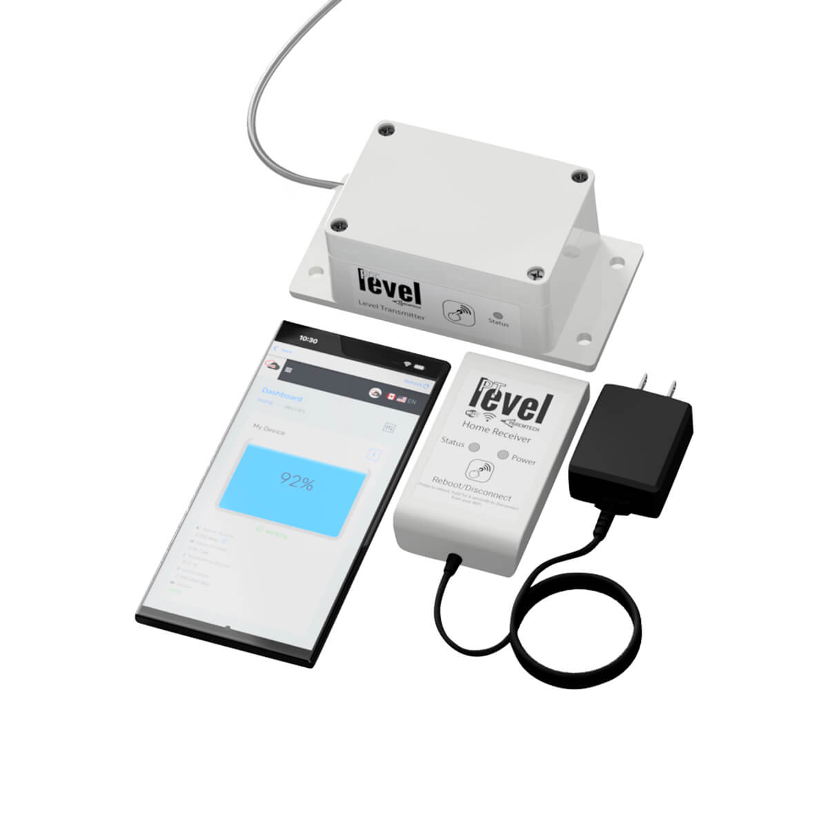 Long Range Wireless Liquid Level Monitor