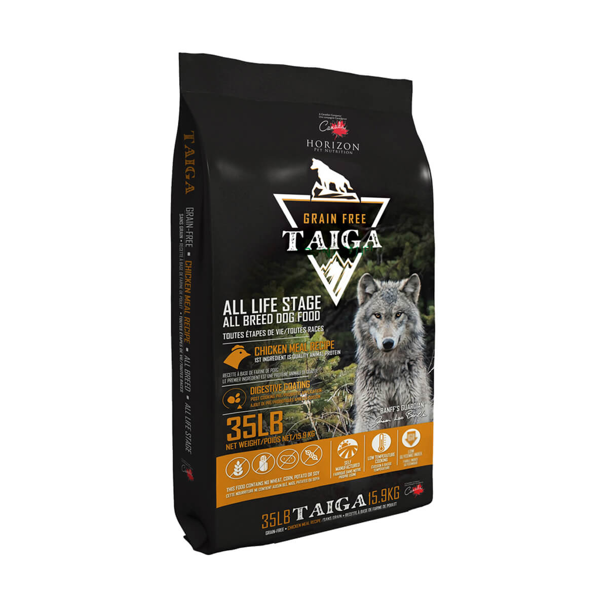 Horizon Taiga Grain Free All Stage Chicken Meal Dog Food - 15.9 kg