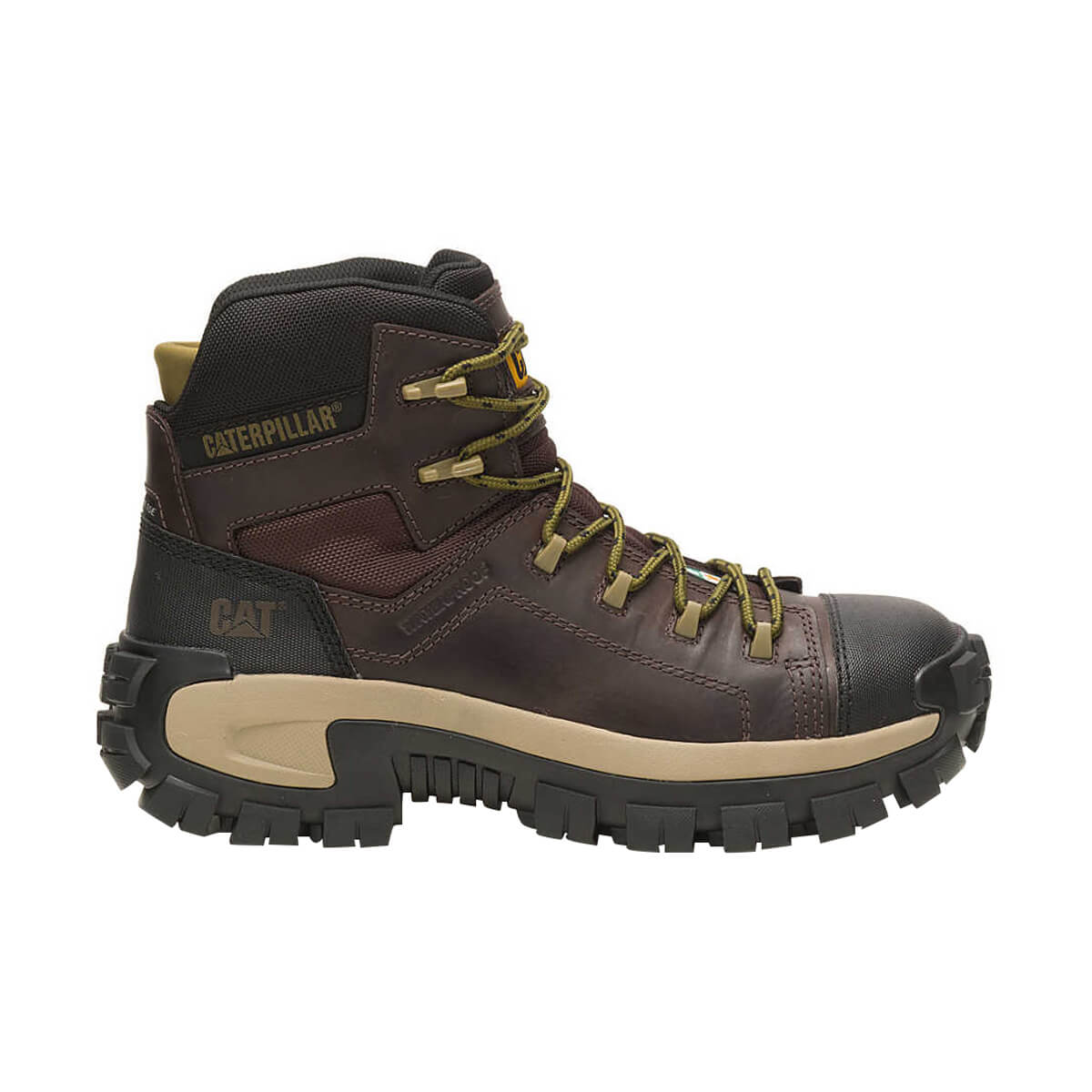 CAT® Men's Invader Hiker Waterproof Composite Toe CSA Work Boot - Coffee Bean CAT® Men's Invader Hiker Waterproof Composite Toe CSA Work Boot - Coffee Bean