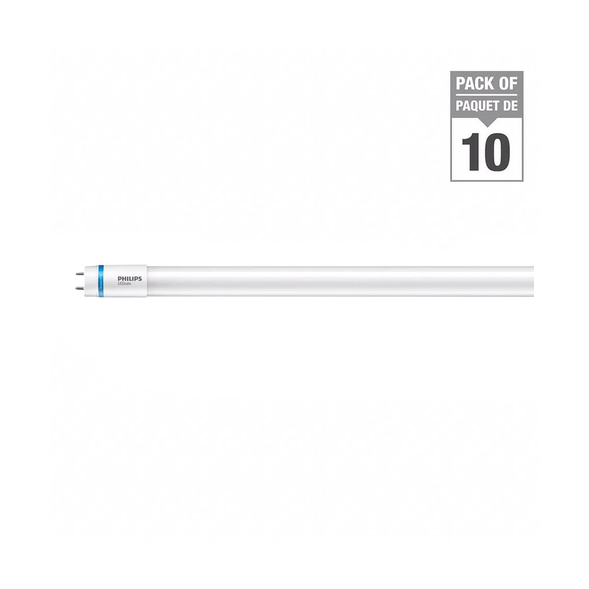 Philips LED T8 Light Tube - 32W - Cool White - 48-in - 10 Pack