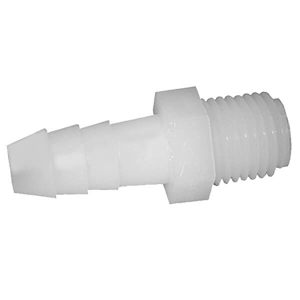 Nylon Male Insert Adapters - 1/2-in - 3/4-in