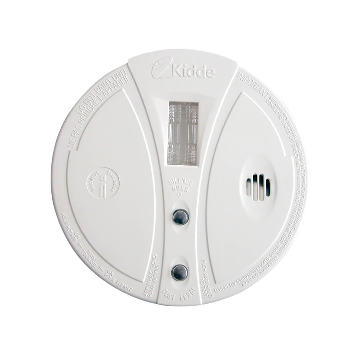 Battery Operated Smoke Alarm with Safety Light