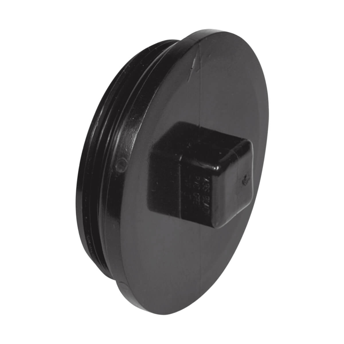 ABS-DWV Cleanout Plug - MPT - 4-in