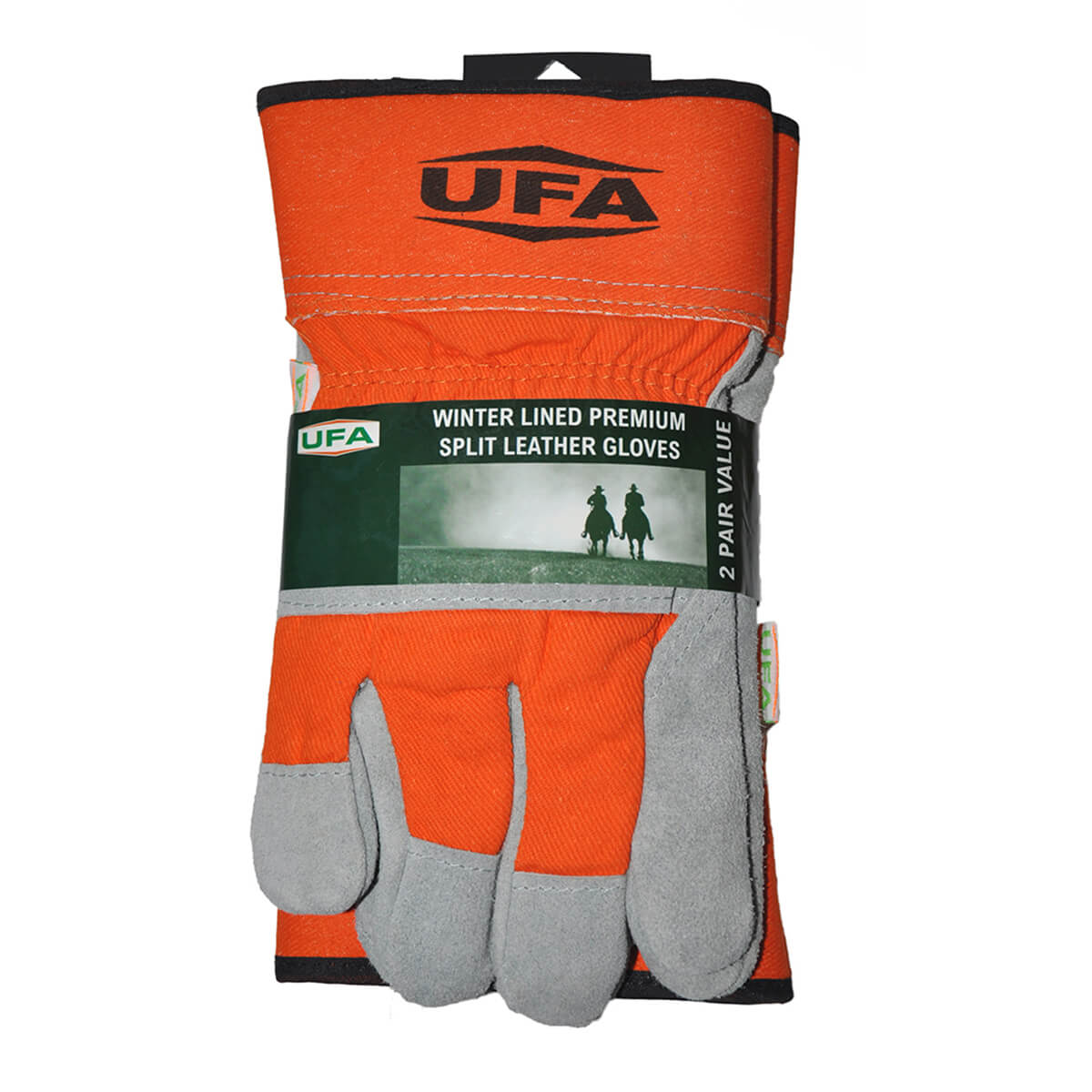 UFA Men's Sherpa Lined Gloves - L - 2-Pack