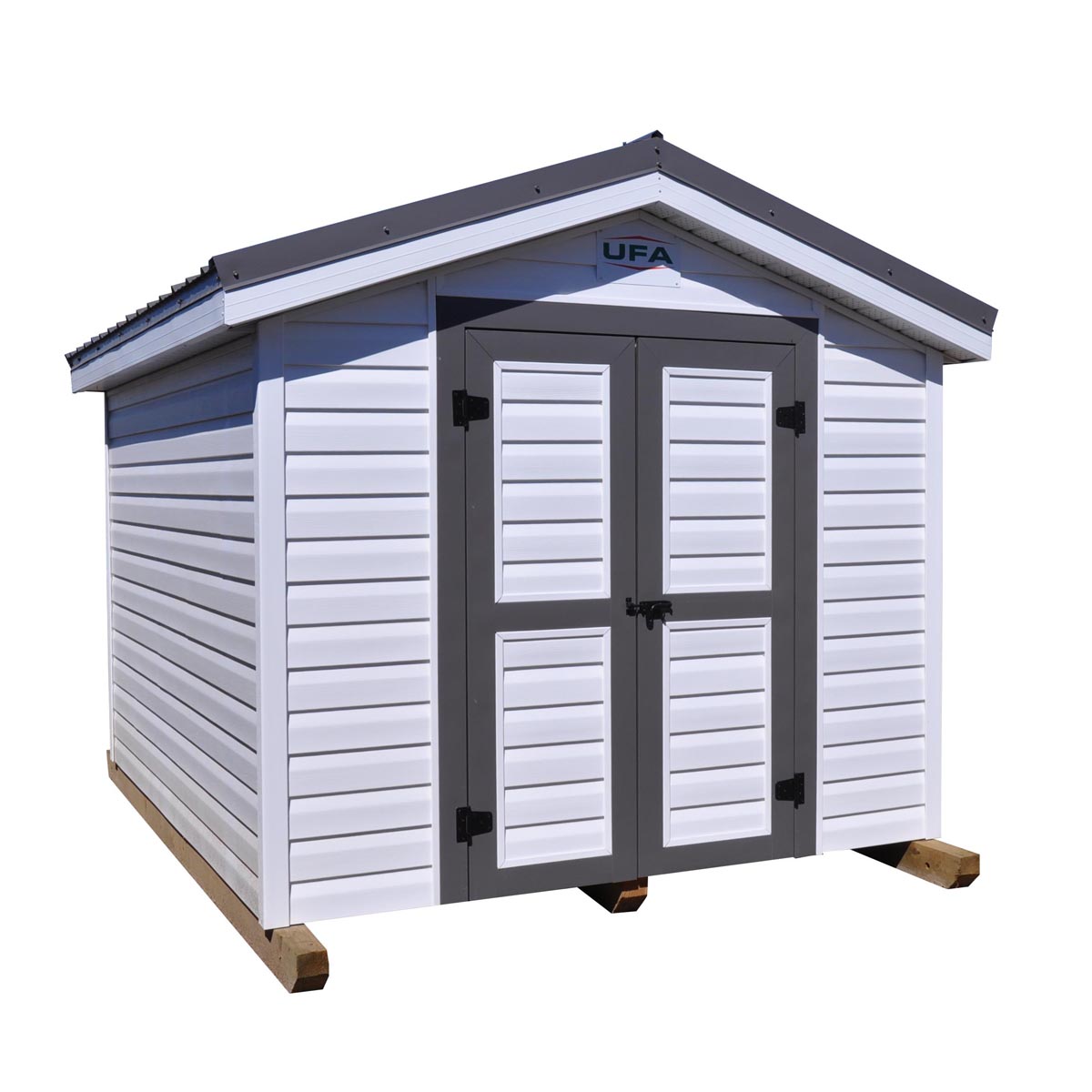 Shed - 8-ft x 10-ft x 6-ft
