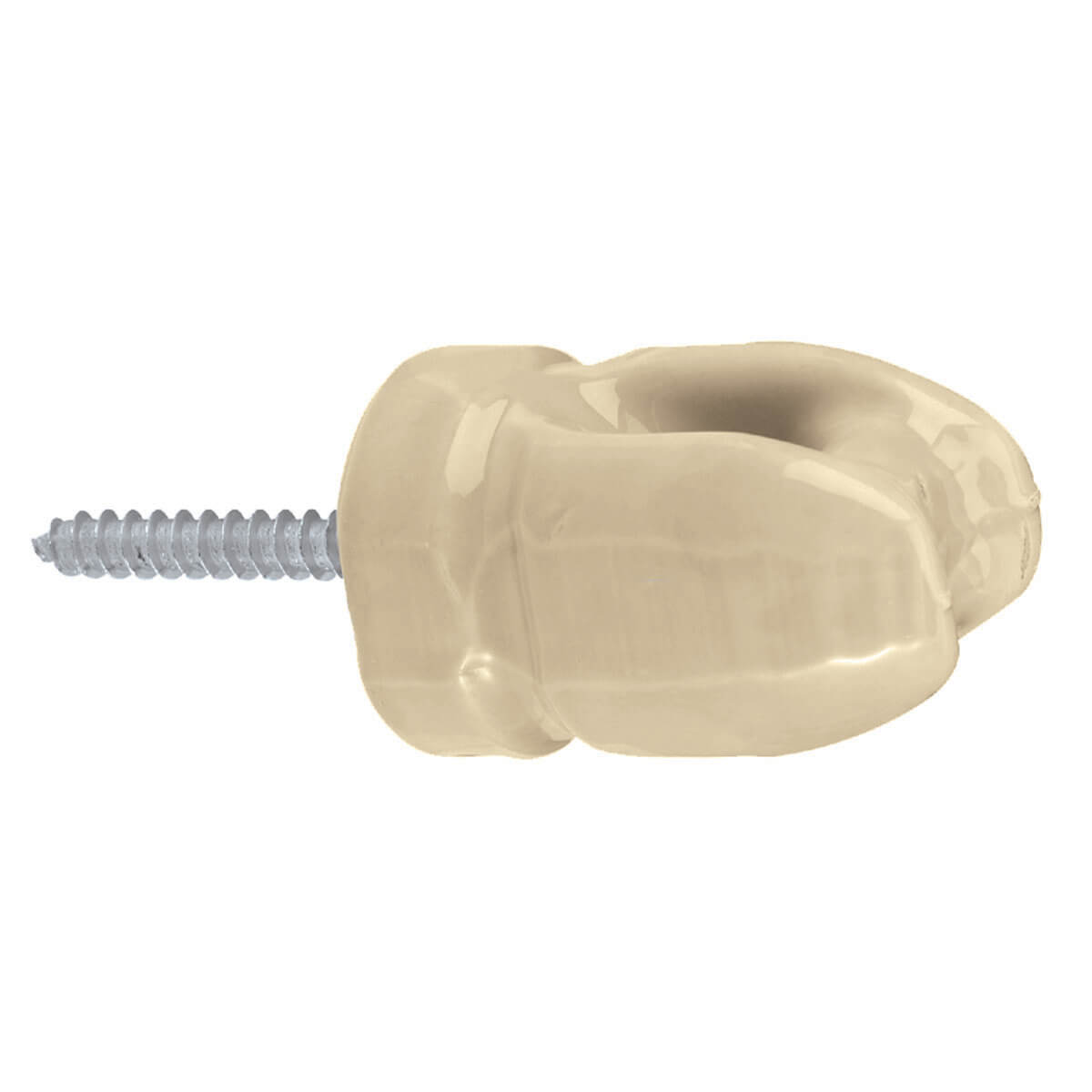 Light Duty Porcelain Insulator with Lage Screw