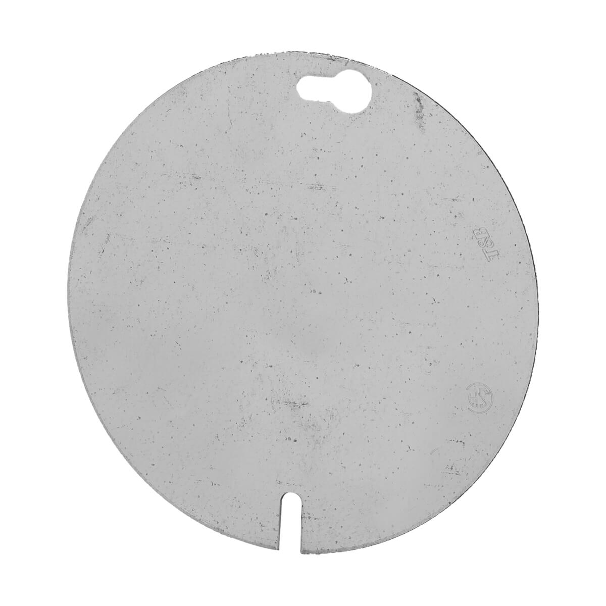 Round Blank Flat Cover - 4-in