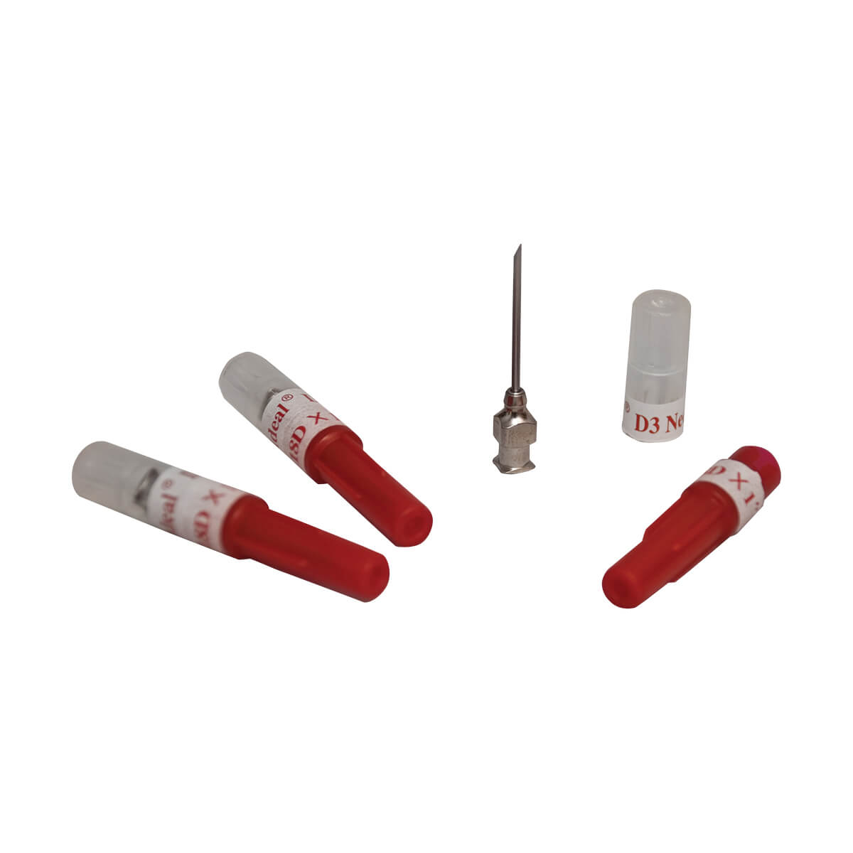 Disposable Alumimum Needles 100 pack - 16 x 5/8-in