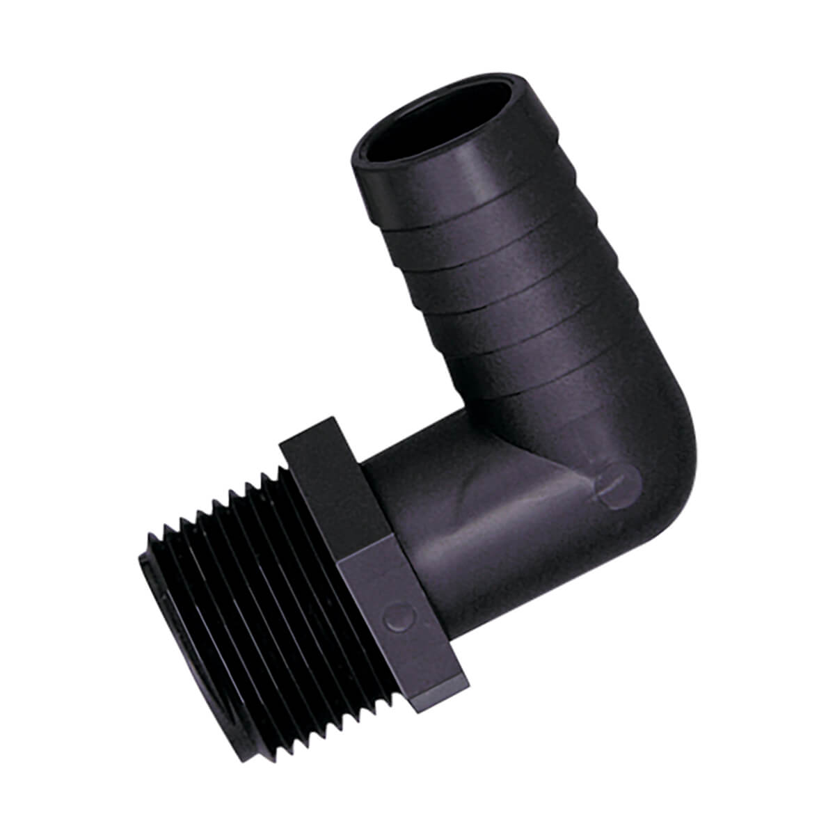Elbow 1-in Male NPT x 1/2-in Hose Barb