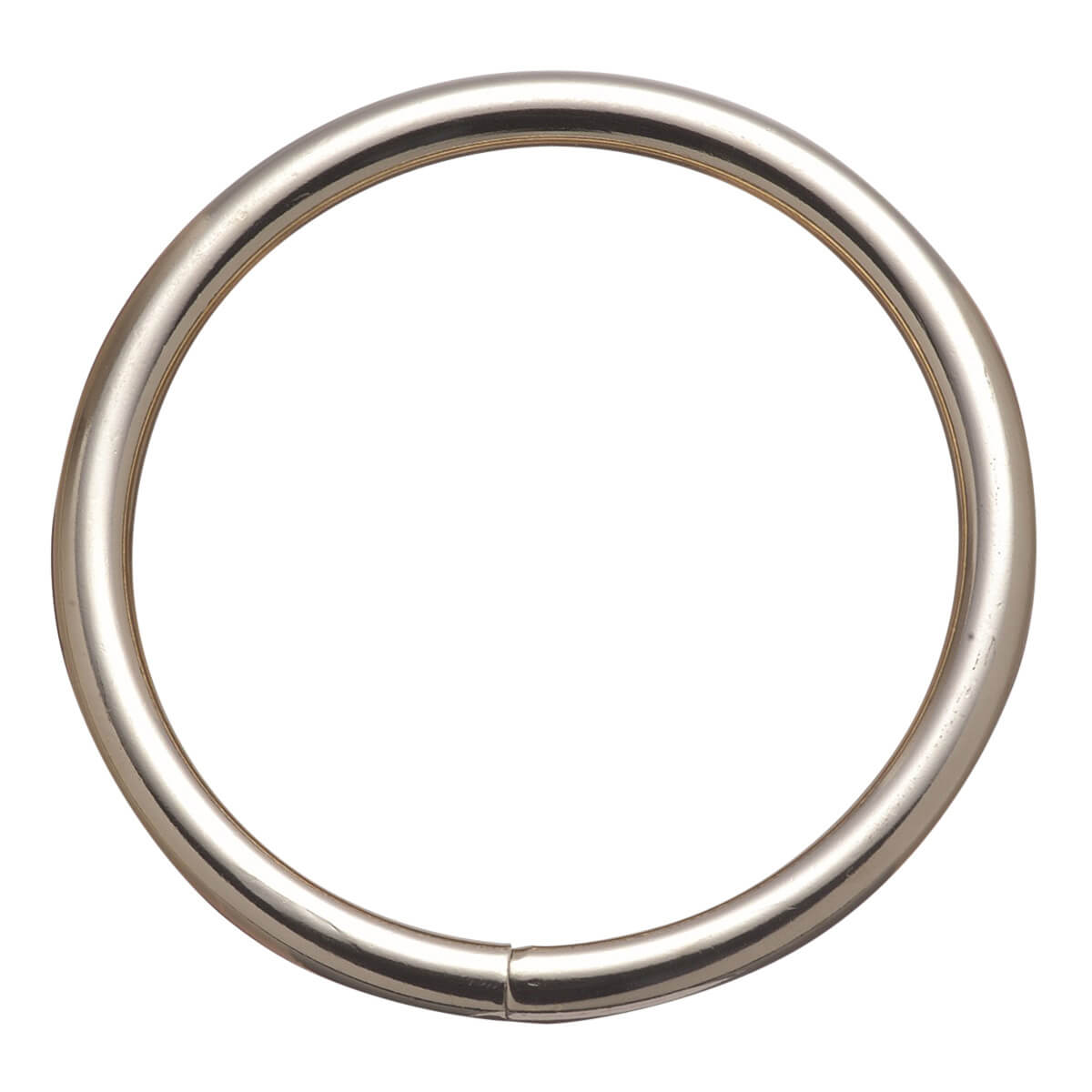 Harness Rings Welded - 1-1/4-in Nickel Plated