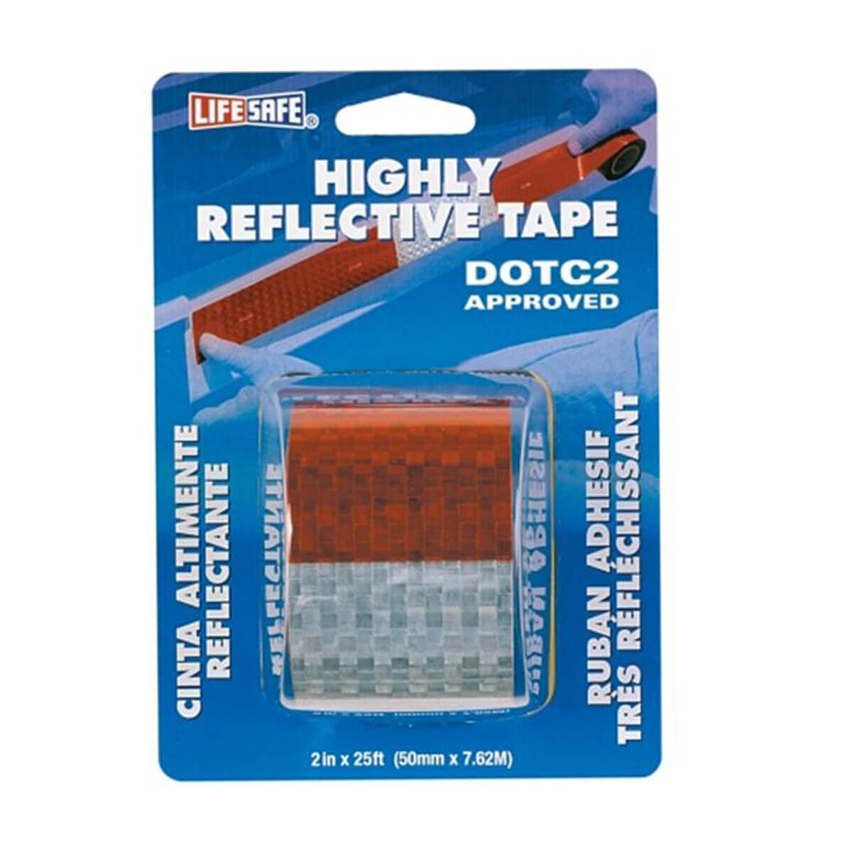 Red/Silver Reflective Tape Red/Silver Reflective Tape