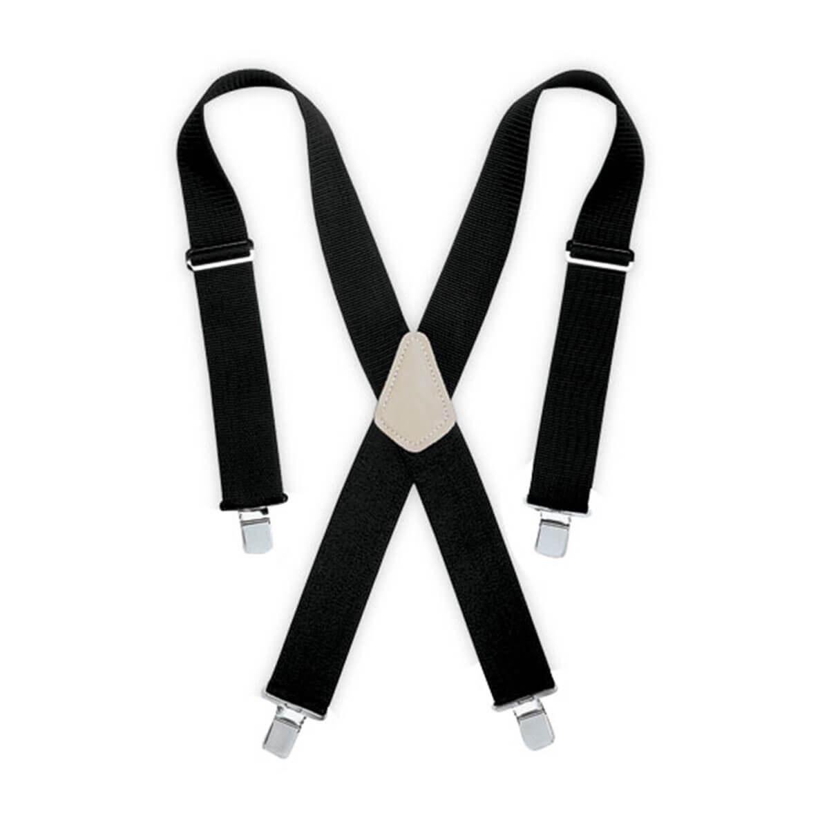 Black HD Suspenders - 2-in