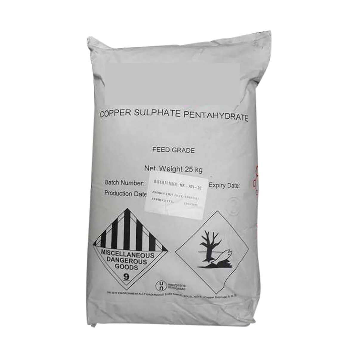 Copper Sulphate - 25 kg Bag