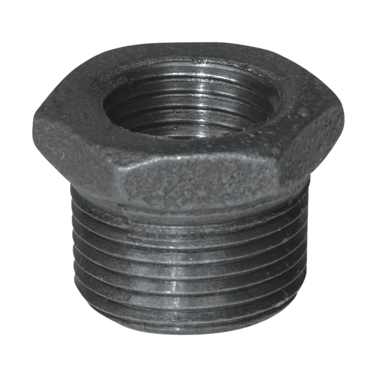 Fitting Black Iron Hex Bushing - 1-1/4-in x 1/2-in