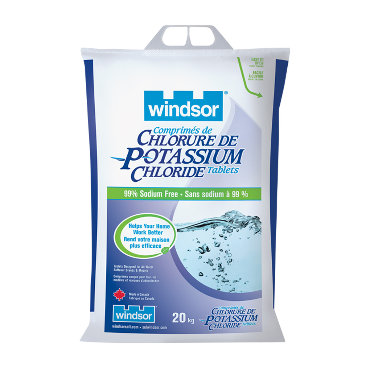 Windsor Potassium Chloride Water Softener - 20 kg