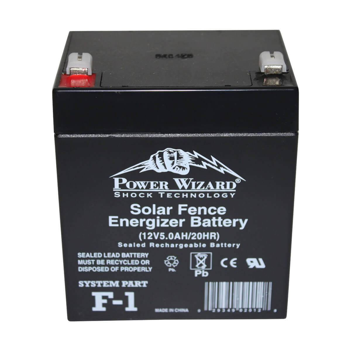 Power Wizard F-1 12V Solar Replacement Battery