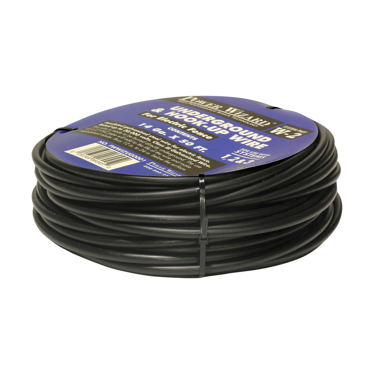 Power Wizard W-2 50-ft Coil Underground and Hook-up Wire