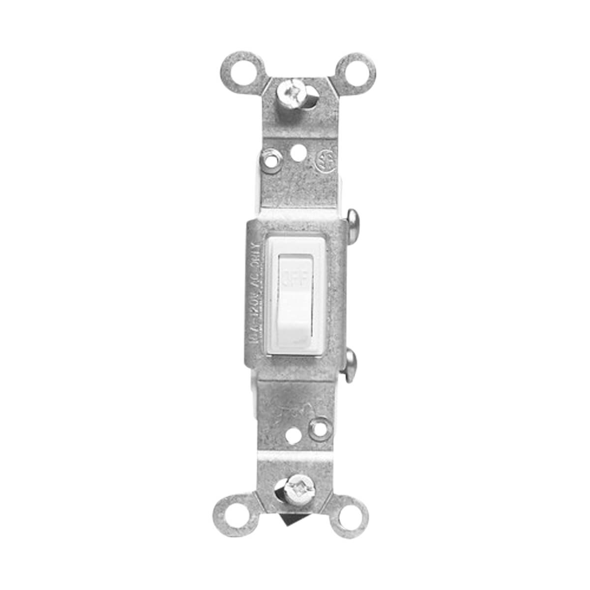 Single Pole Switch - White