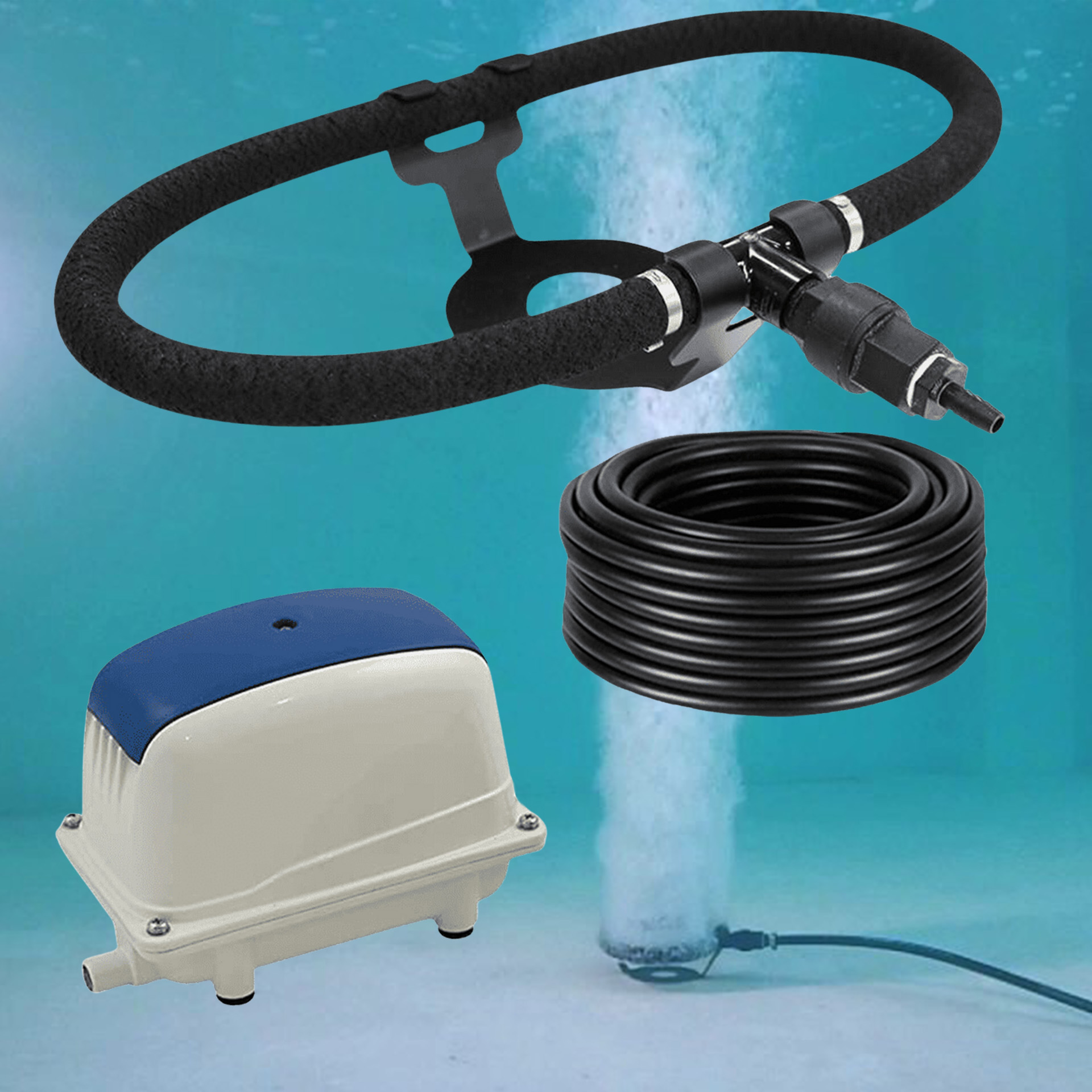 Can-Air Diffused Koi Pond Aeration System
