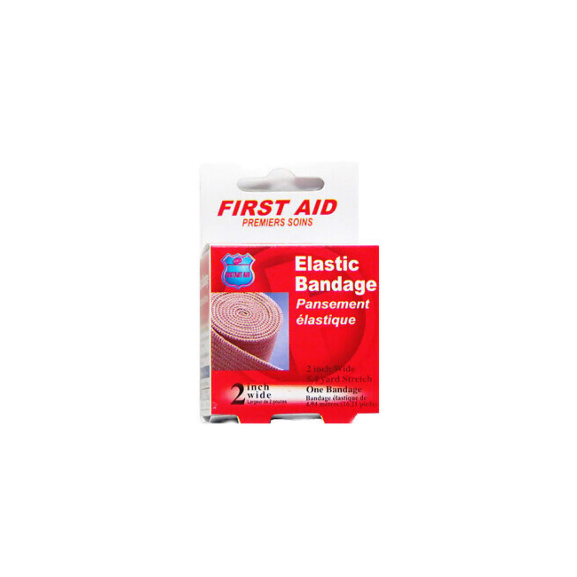 Instant Aid- 2 Inch Wide Elastic Bandage By Purest