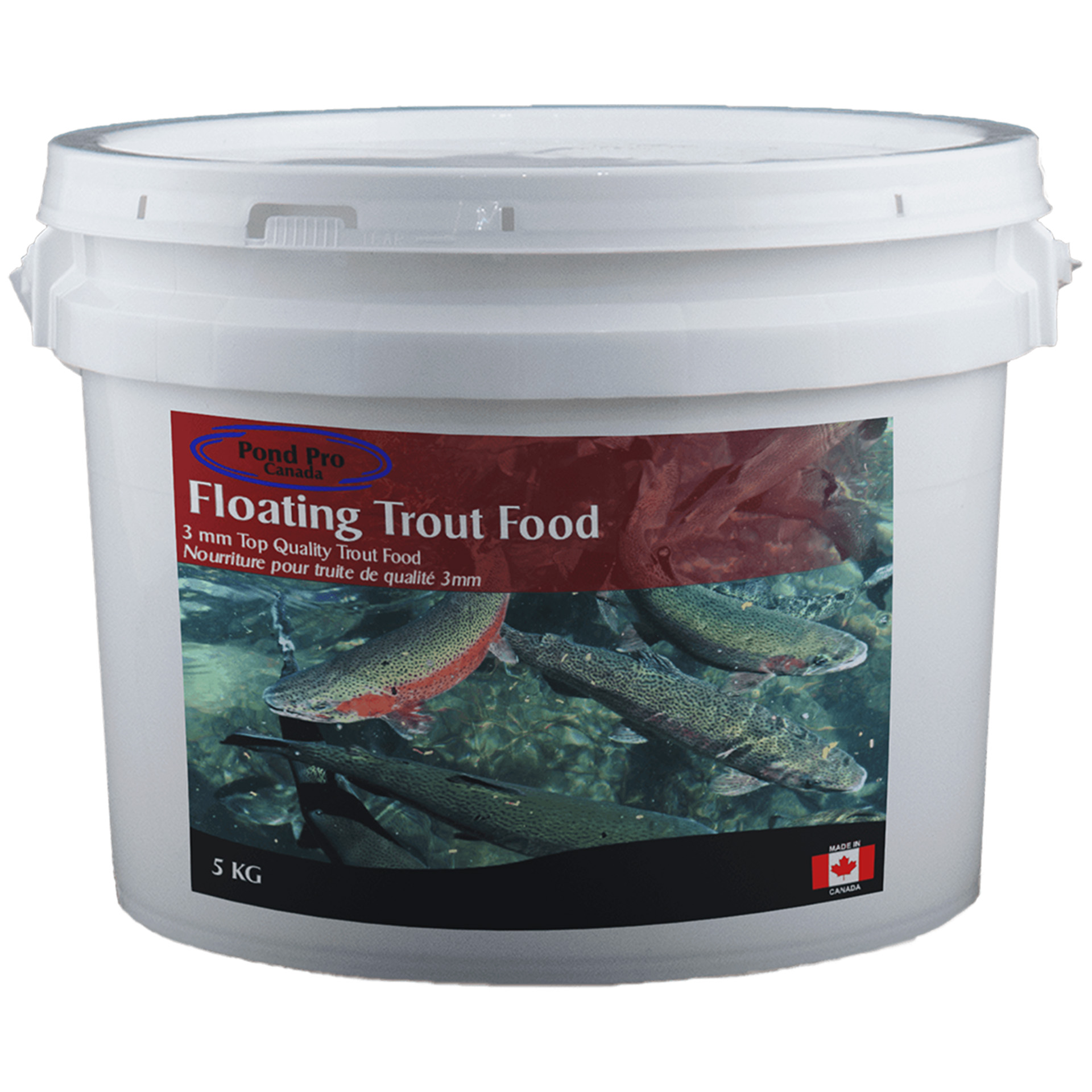 Pond Pro Floating Trout Fish Food - 5mm