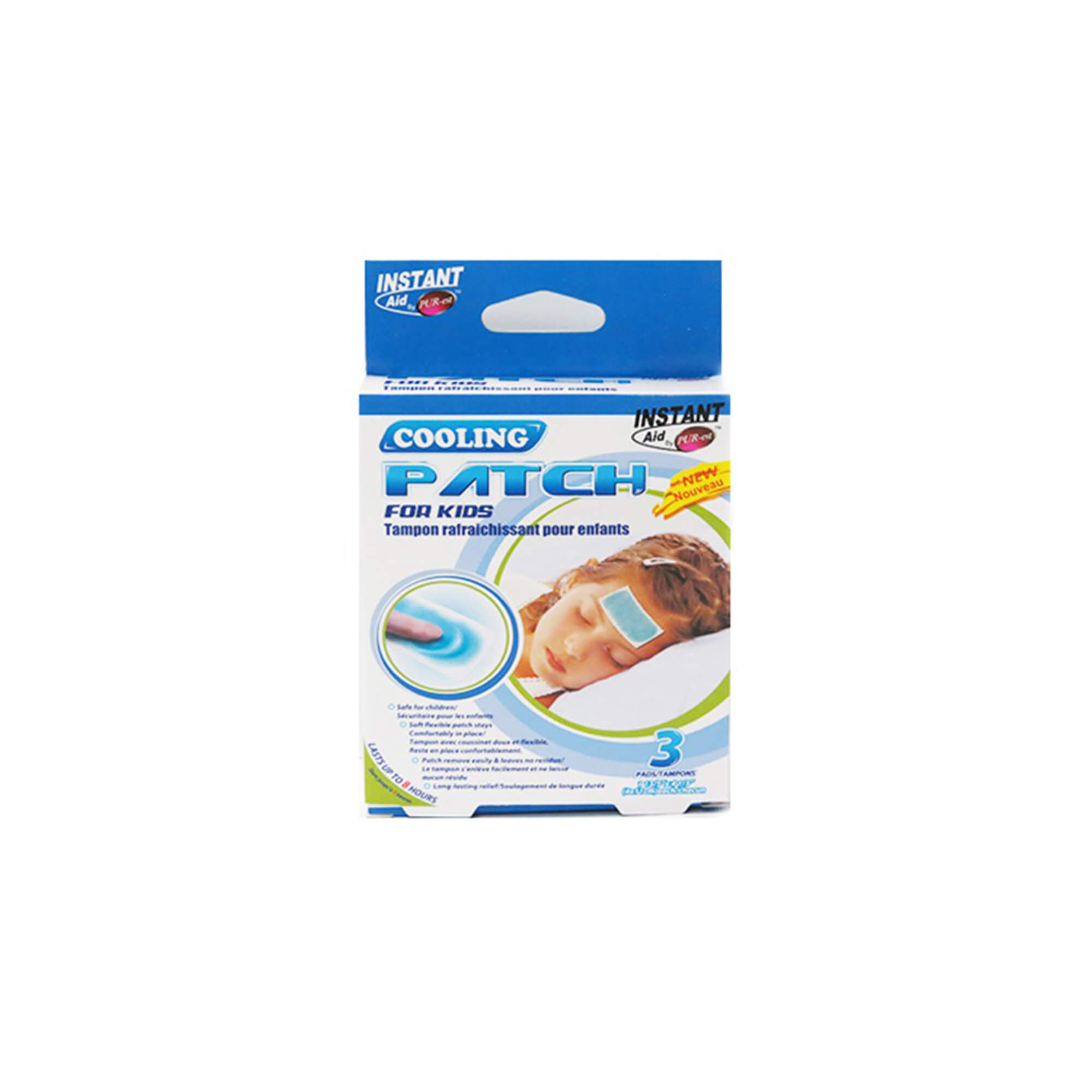 Instant Aid Cooling Patch For Kids 3 Pads In 1 Pk, Pack of 6